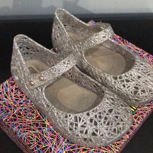 Mini Melissa Campana Mary Jane Flat Toddler Size 7